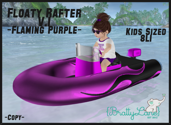 {BL}Floaty Rafter V.1-Flaming Purple