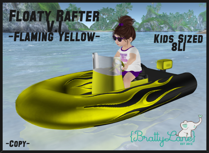 {BL}Floaty Rafter V.1-Flaming Yellow