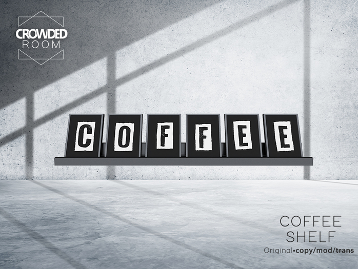 Crowded Room - Coffee Shelf 
