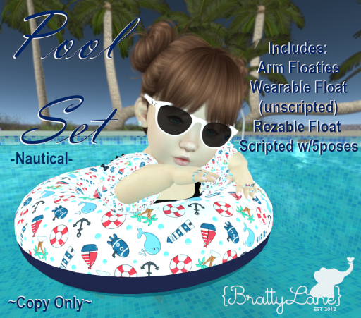 {BL}Pool Set-Nautical