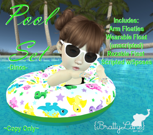 {BL}Pool Set-Dinos
