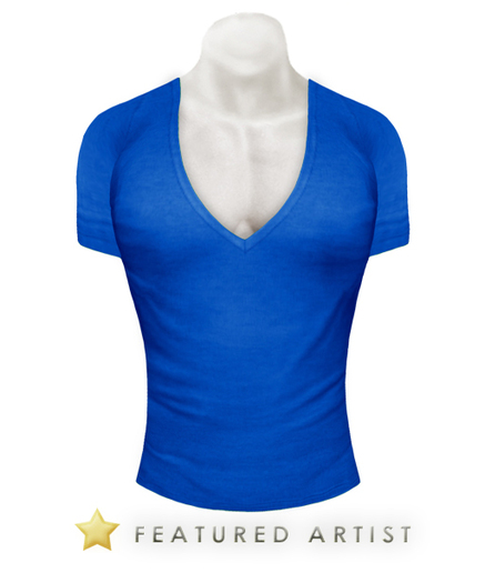 Basic V-Neck (Royal Blue)