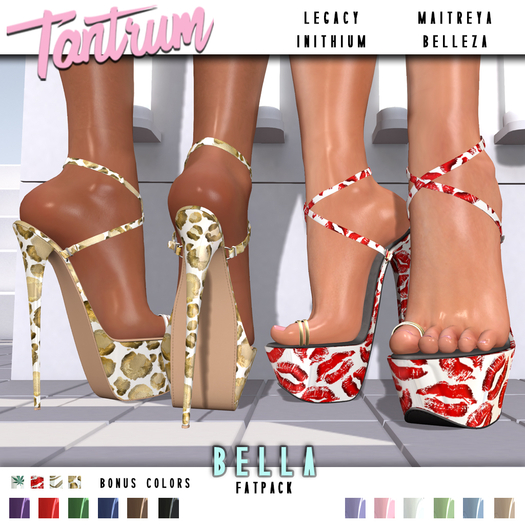 Tantrum - Bella Heels - Fatpack 
