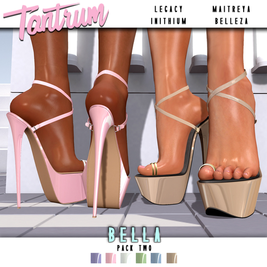 Tantrum - Bella Heels - Pack Two