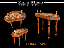 Zara Mesh - Halloween - Antique Ouija Table - FULL PERM MESH