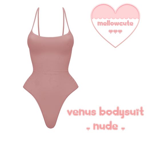 mellowcute-venus bodysuit-nude