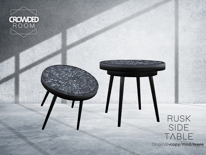 Crowded Room - Rusk Side Tables 