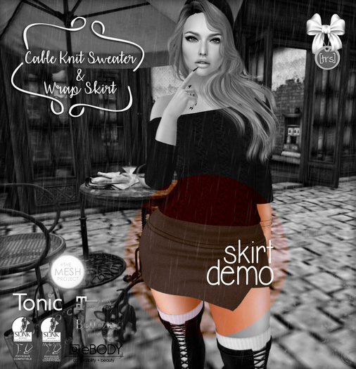 [trs] Wrap Skirt . Demo