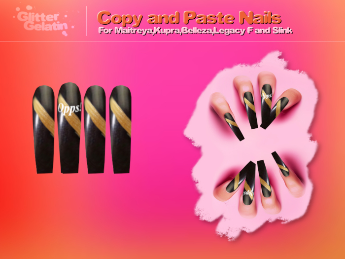 G-G Copy and Paste Nails