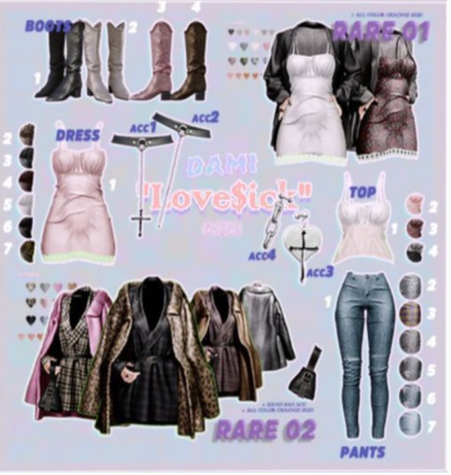 Dami "Love$ick" Acc.4