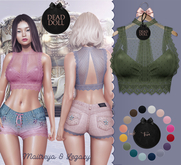 DEAD DOLL - Sibilla Top - Green