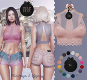 DEAD DOLL - Sibilla Top - Blush
