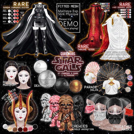 Curemore / Star Gals /  Royal Hair - GINGER