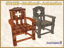 CHAIR - Medieval - Animation (1 LI) (Full perm)