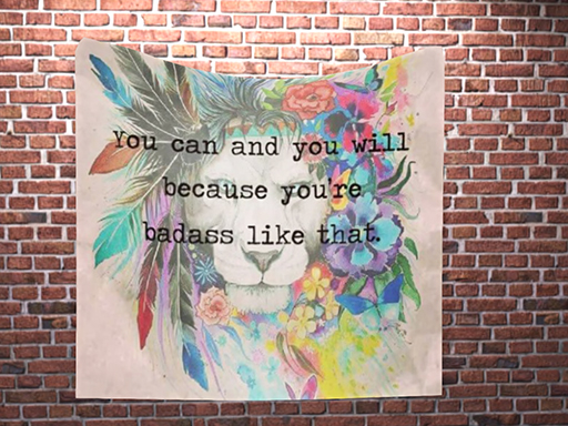 Ss Badass Tapestry