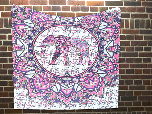 Ss Elephant Vintage Bohemian Tapestry