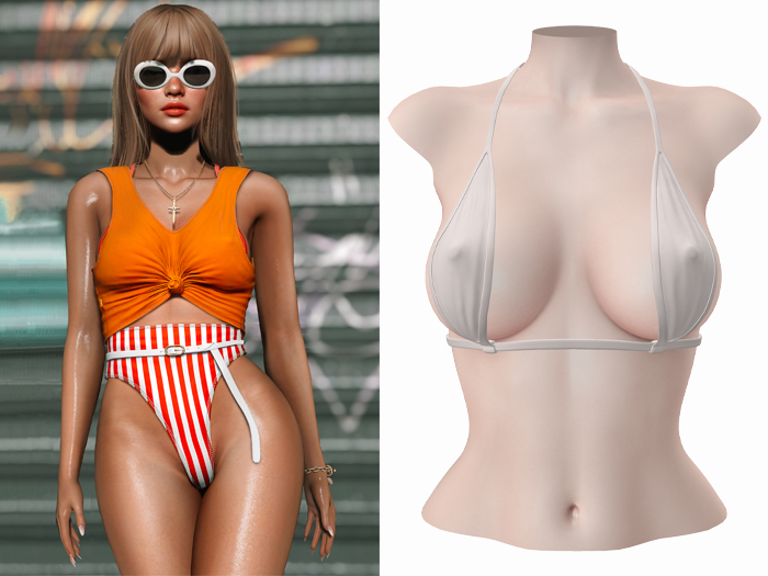 -[ vagrant ]- Gabriella Top - White