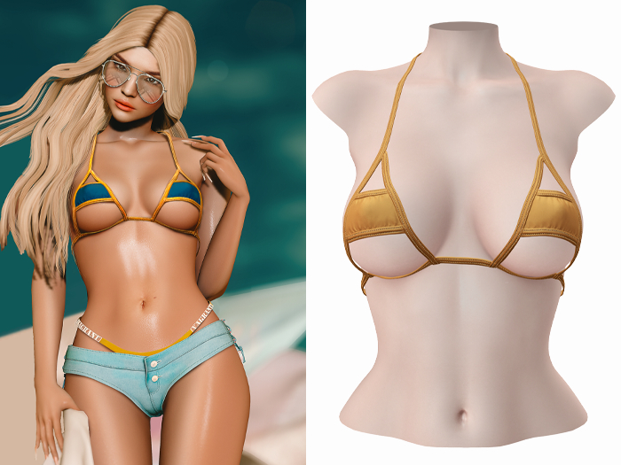 -[ vagrant ]- Caroline Top - Solid Gold