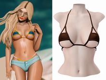 -[ vagrant ]- Caroline Top - Solid Chocolate