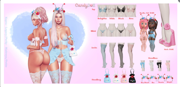 _CandyDoll_ Buzbee Doll - RARE