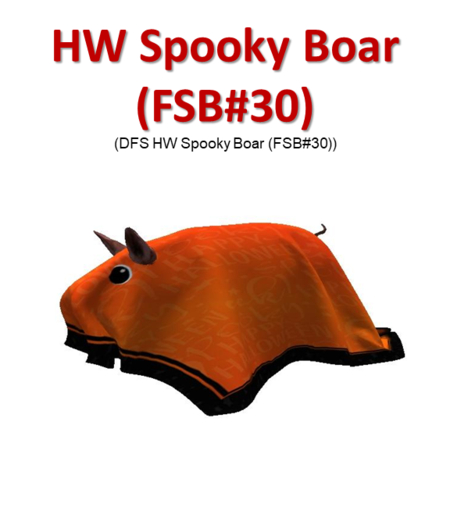 DFS HW Spooky Boar (FSB#30) (DFS - Texture Only)