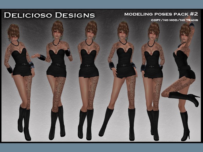 Delicioso Designs Modeling Poses Pack #2