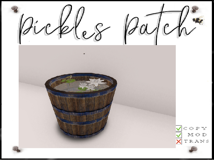 Pickle's Patch - The Frog & The Bee Pond