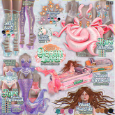 :Moon Amore: Ocean Lover / Waves Hair - Albino