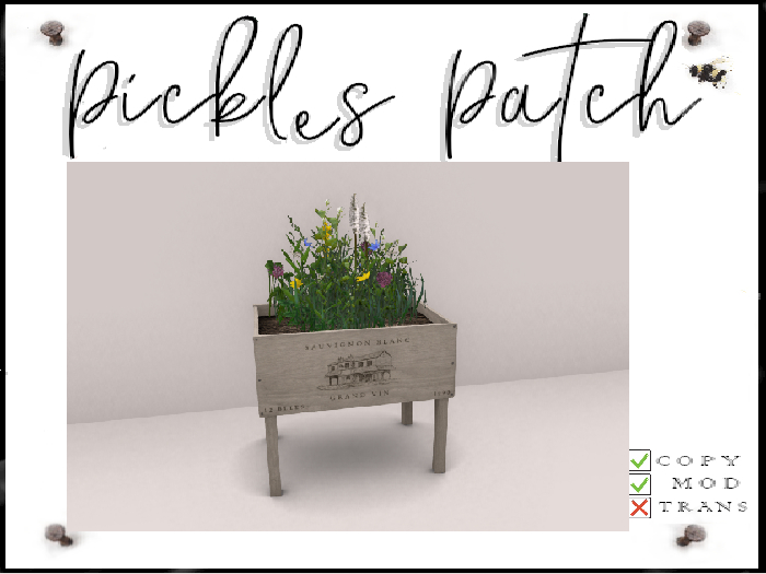 Pickle's Patch - Flower Bloom Box C,