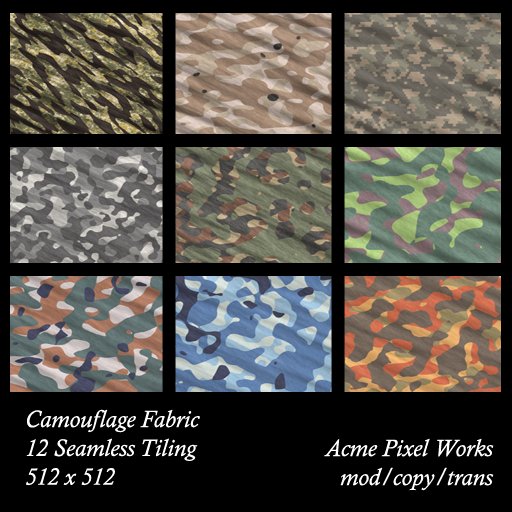 Textures - Camouflage Fabric
