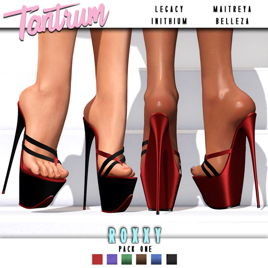 Tantrum - Roxxy Heels - Pack One 
