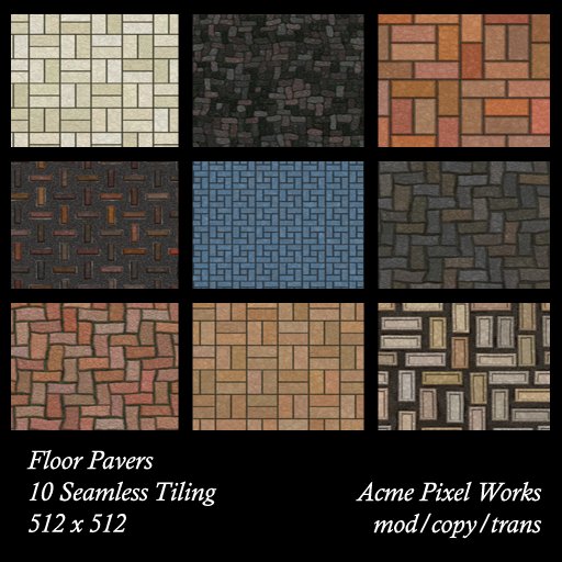 Textures - Floor Pavers