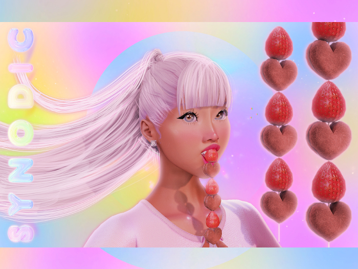 Synodic. //  Cookie hearts & strawberries CHOCOLATE