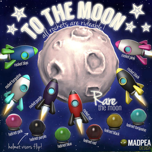 MadPea To the Moon - Moon (t) RARE