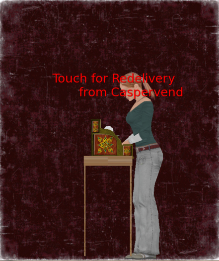 Caspervend redelivery girl and visit my mp girl with hud