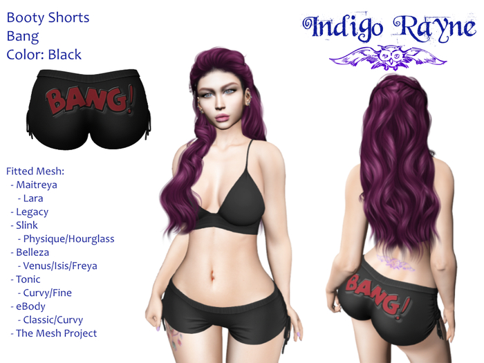 Booty Shorts - BANG - [DEMO]
