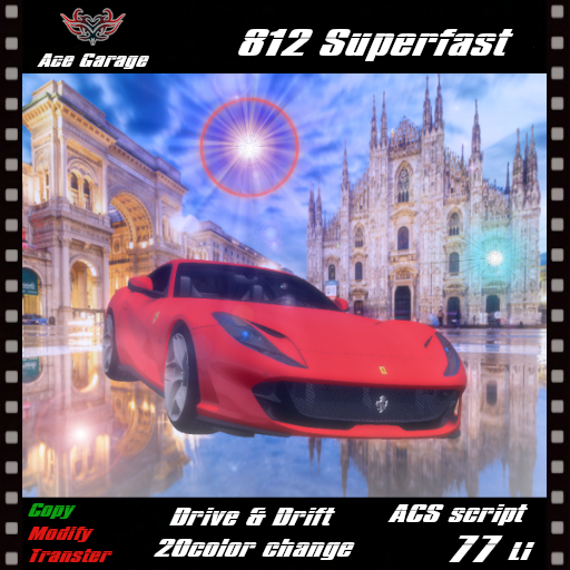 [A.G] 812 Superfast [Boxed]