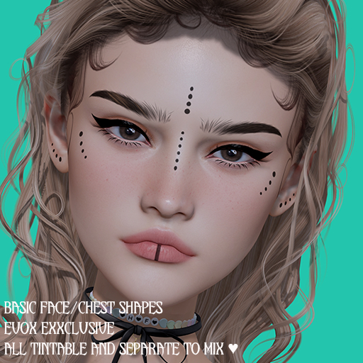 PC//basic viking shapes decoration /tintable evox bom