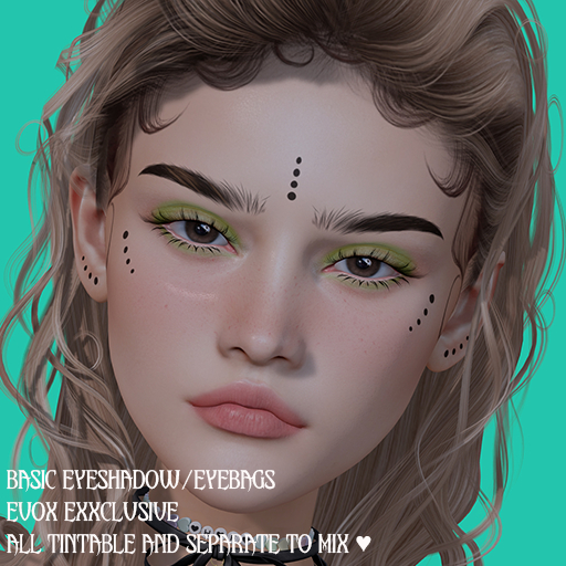 PC//basic eyeshadows/eyebags /tintable evox BOM