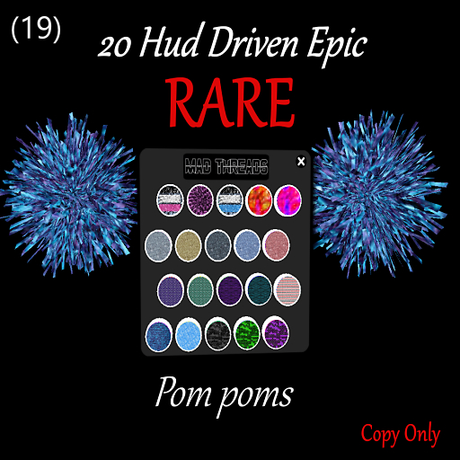 [MAD] POMS EPIC RARE-Hud Poms [Boxed]