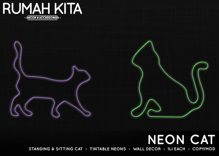 Rumah Kita - Neon Cat