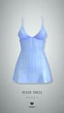 -Pixicat- River Dress (LightBlue)