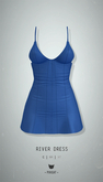-Pixicat- River Dress (Blue)