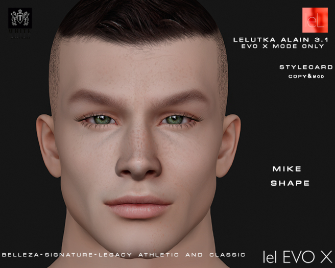MIKE shape for lelutka ALAIN 3.1 evo x