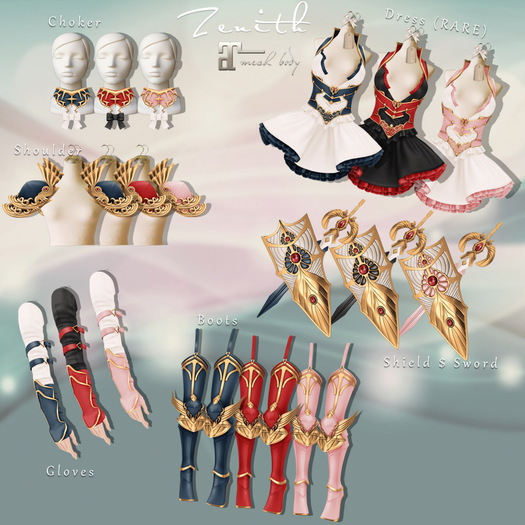 =Zenith=Retribution Paladin Shoulder(Red)