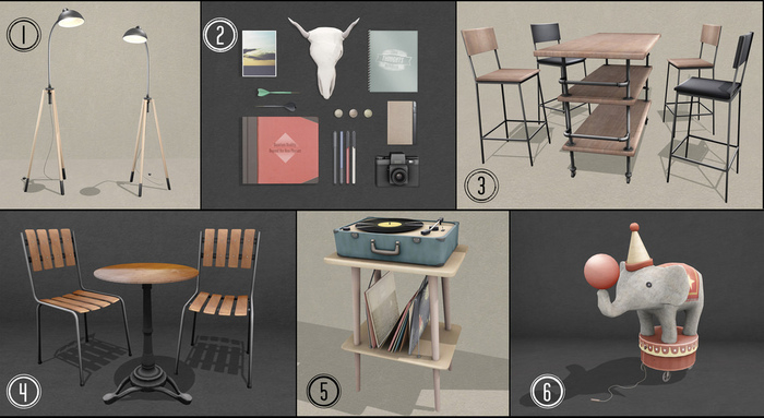 HIDEKI -Wall Stationary Decor