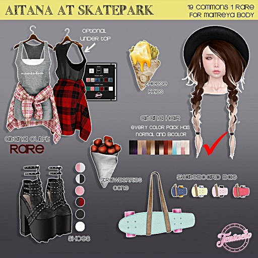 Aitana black hair