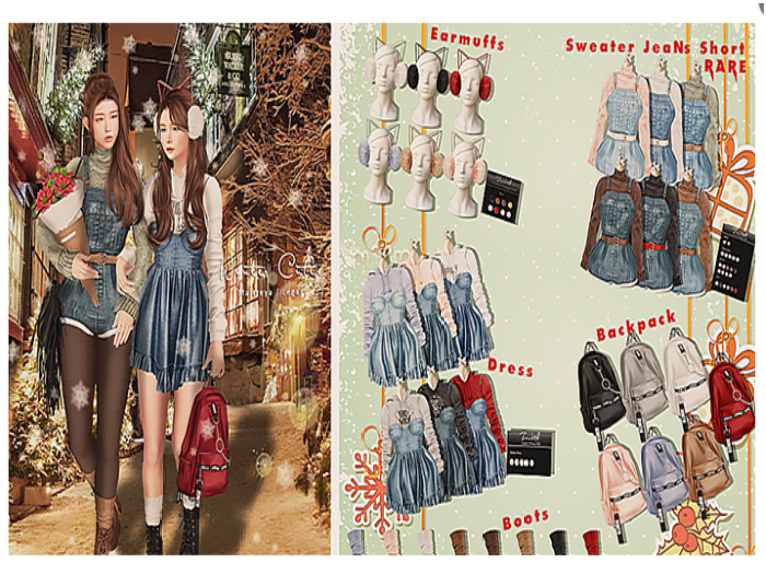 =Zenith=Winter Cutie Boots (Grape)Maitreya