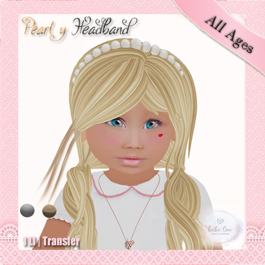 .bebe lou. FIG Pearly Headband NL