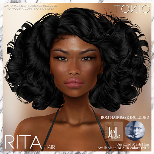 TOKIO Hair - Rita Alpha Hair - Black